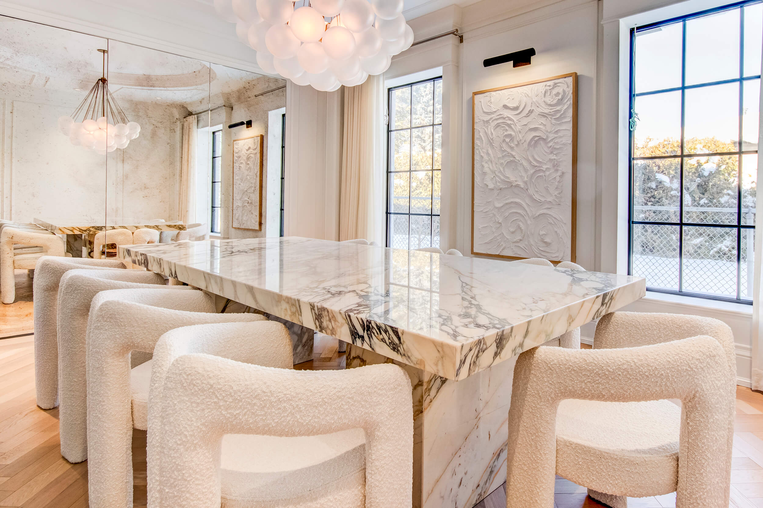 Luxury marble surface