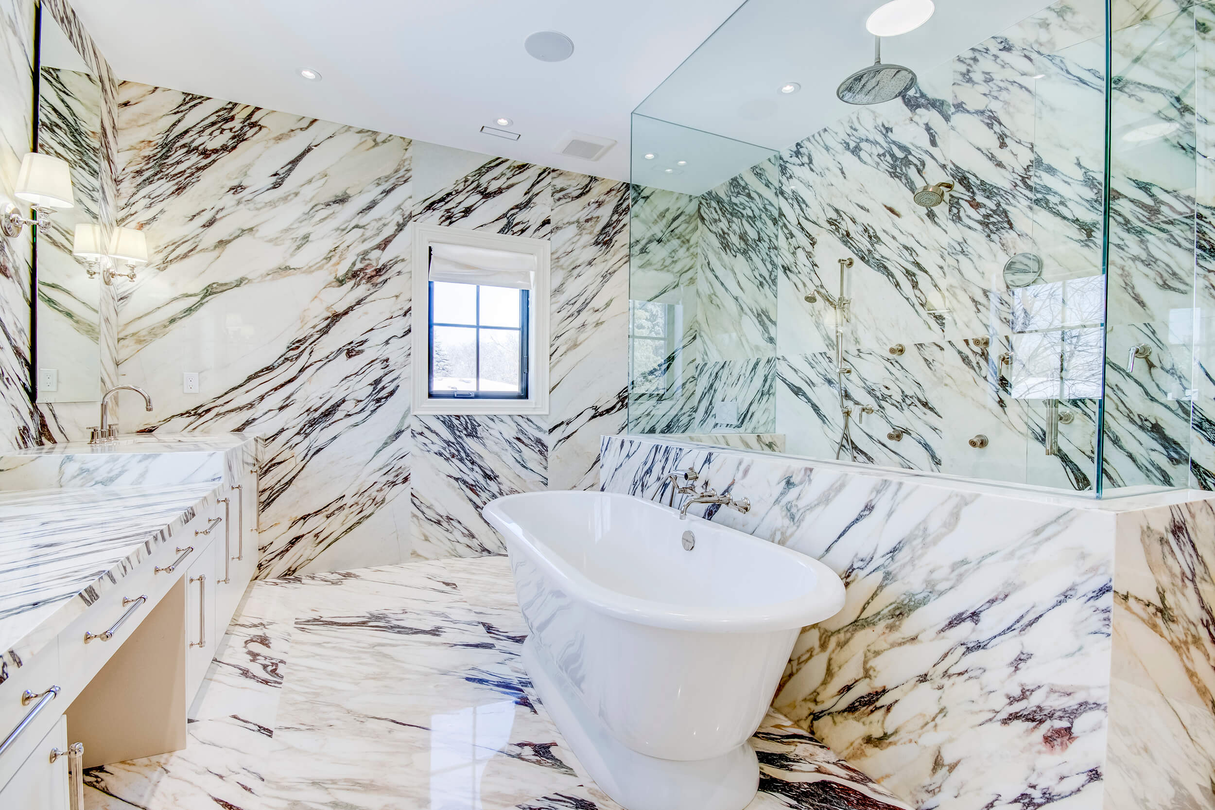 Professional stone installation